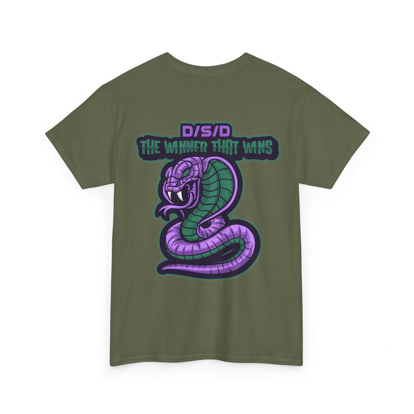 Damien 'The Snake' Daniels Logo - Double Sided Printed Tee