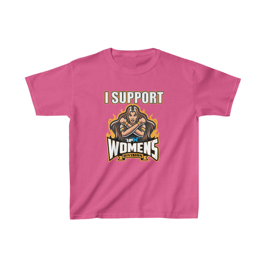 KIDS - I SUPPORT UPW WOMENS DIVISION PRINTED TEE