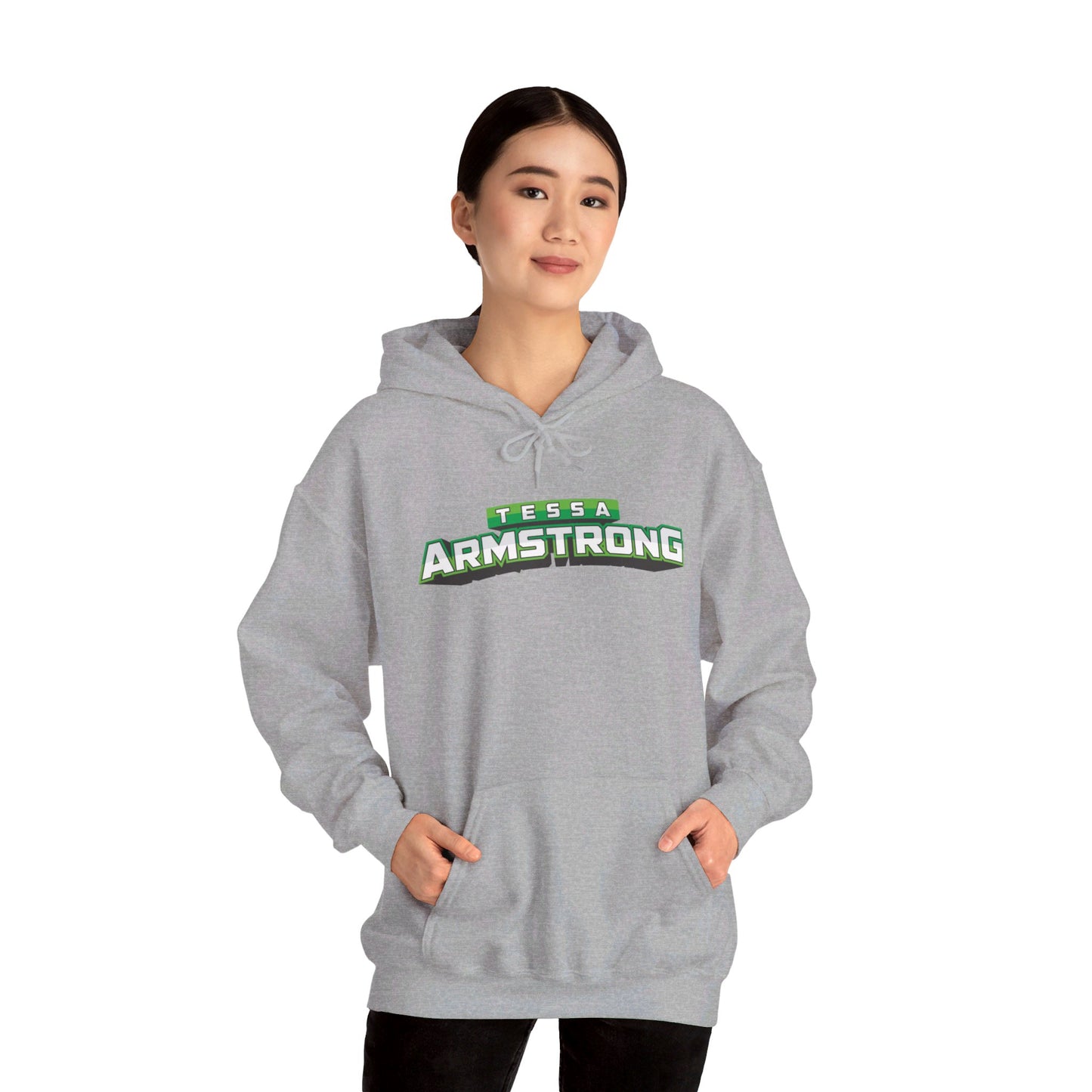 TESSA ARMSTRONG LOGO - Hooded Sweatshirt