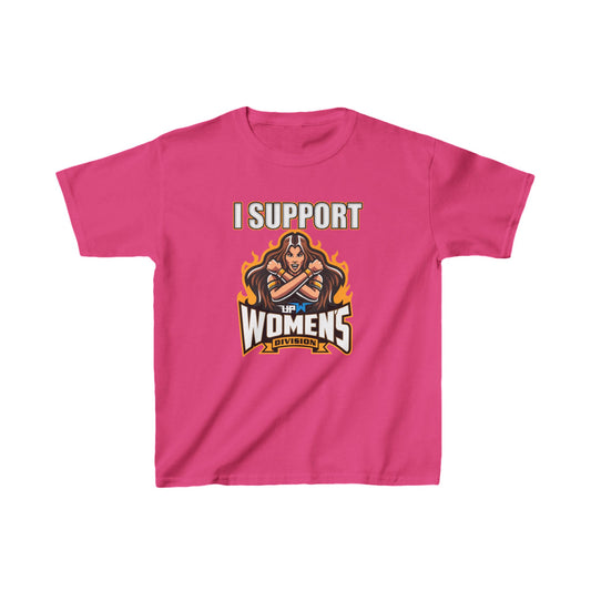 KIDS - I SUPPORT UPW WOMENS DIVISION PRINTED TEE