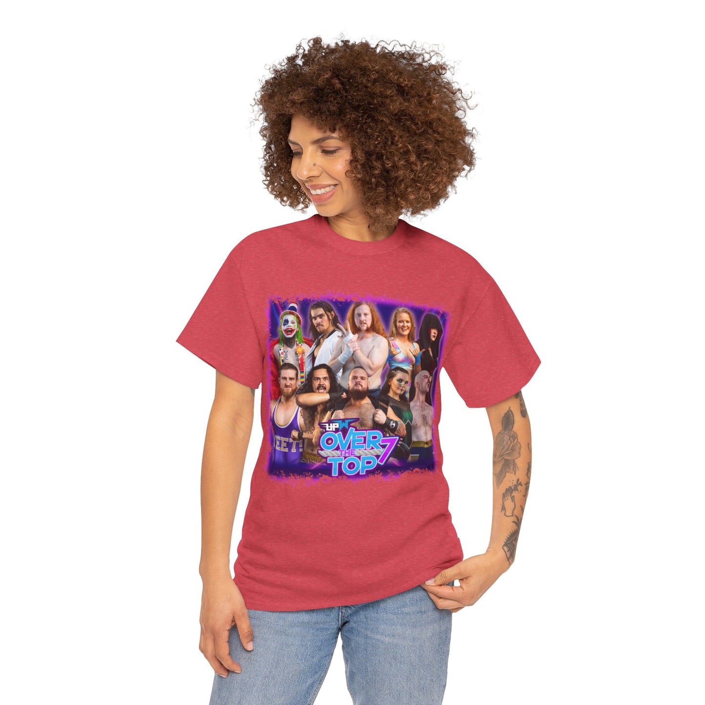 UPW - OVER THE TOP 7 POSTER  - PRINTED TEE