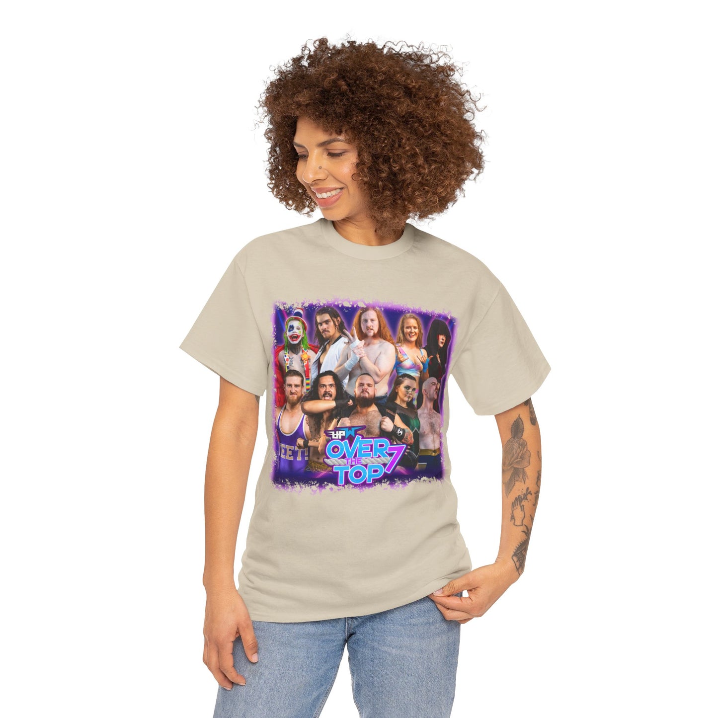 UPW - OVER THE TOP 7 POSTER  - PRINTED TEE