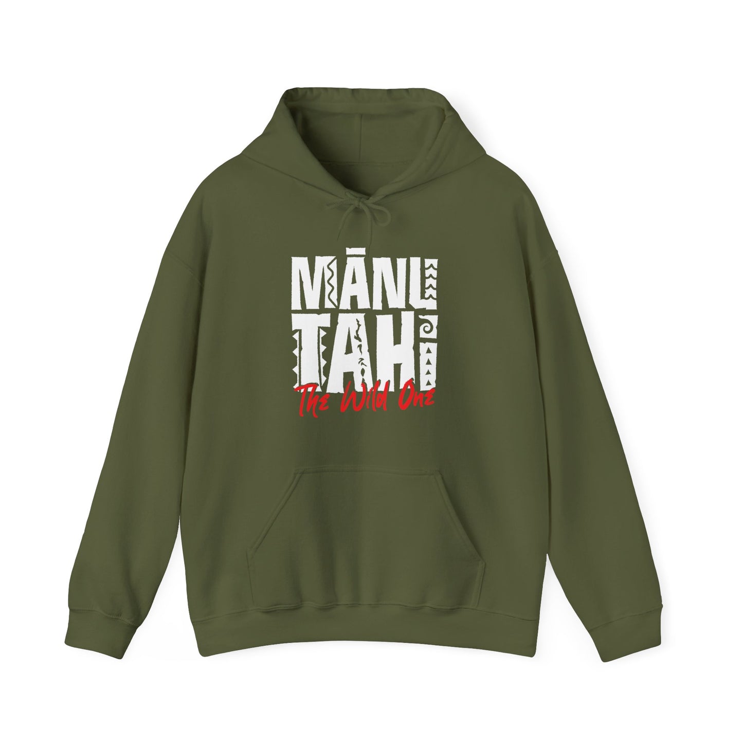 MANU TAHI "THE WILD ONE" - Hooded Sweatshirt