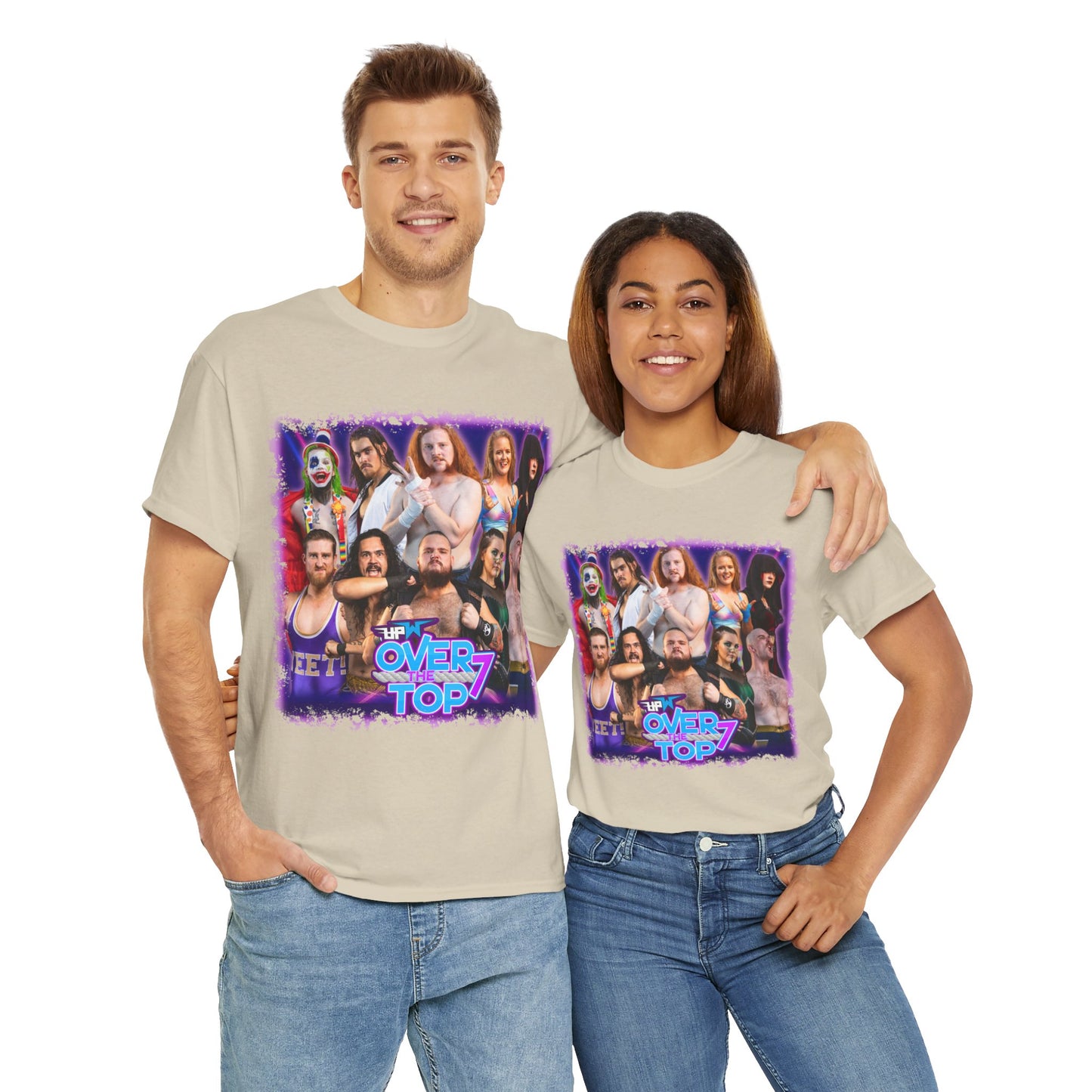 UPW - OVER THE TOP 7 POSTER  - PRINTED TEE