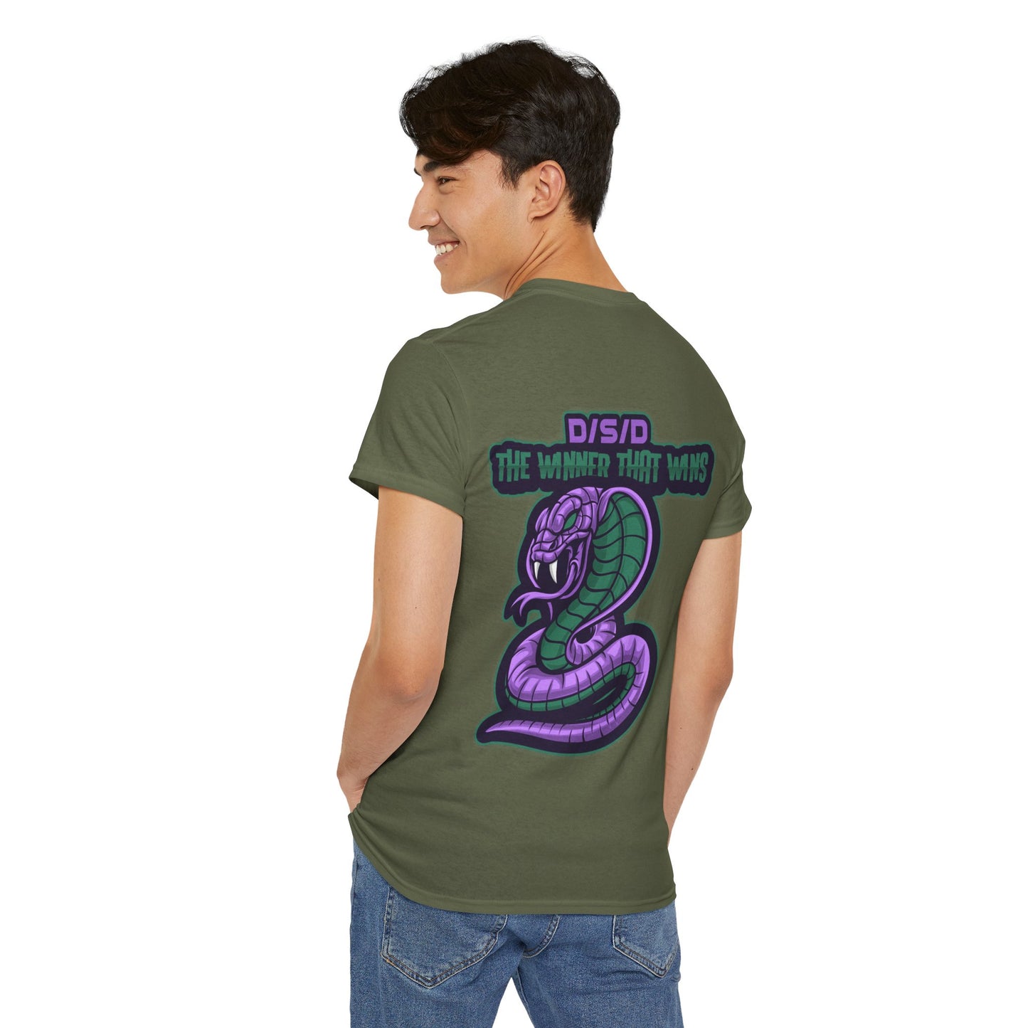 Damien 'The Snake' Daniels Logo - Double Sided Printed Tee