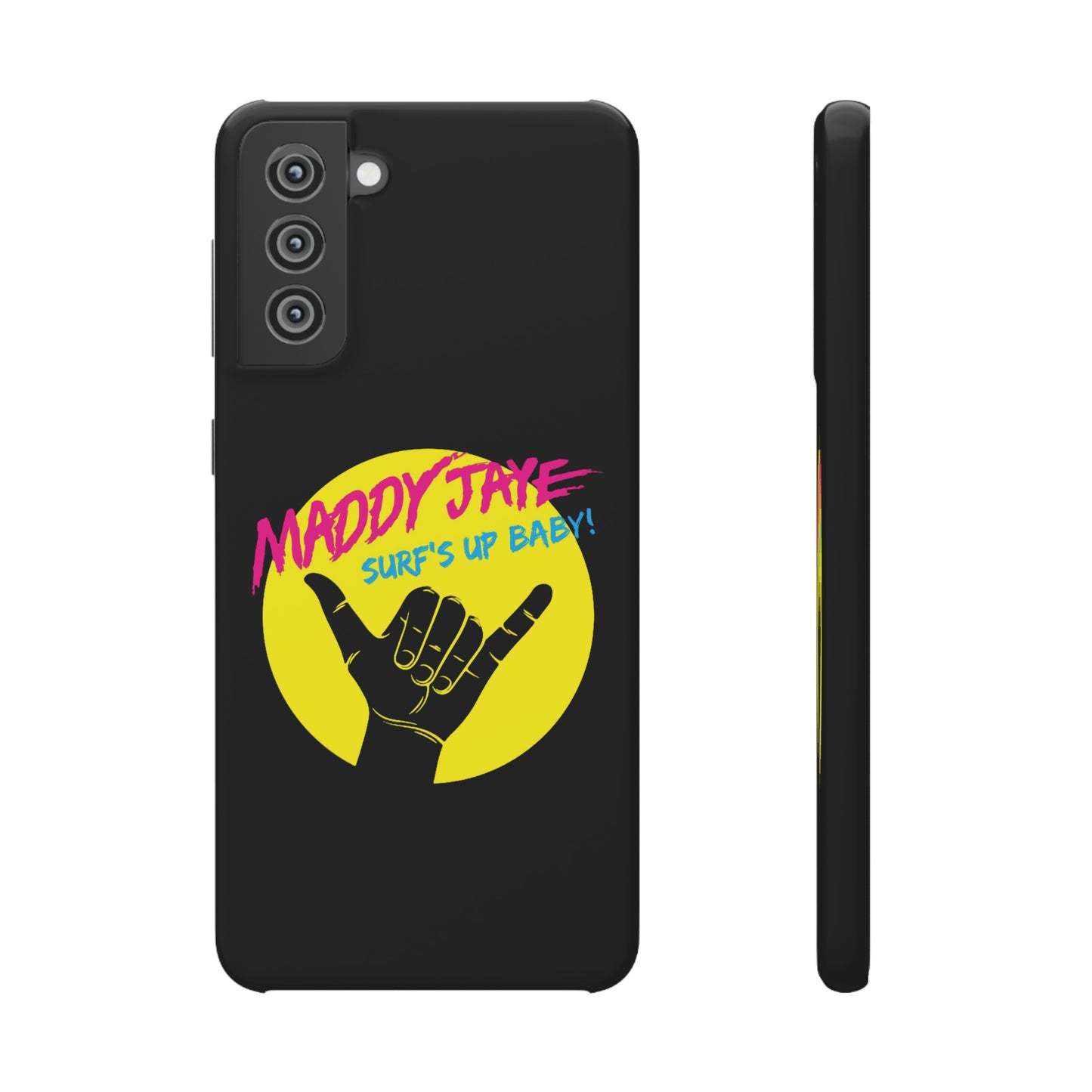 "Surf's Up Baby" Maddy Jaye - Snap Phone Cases