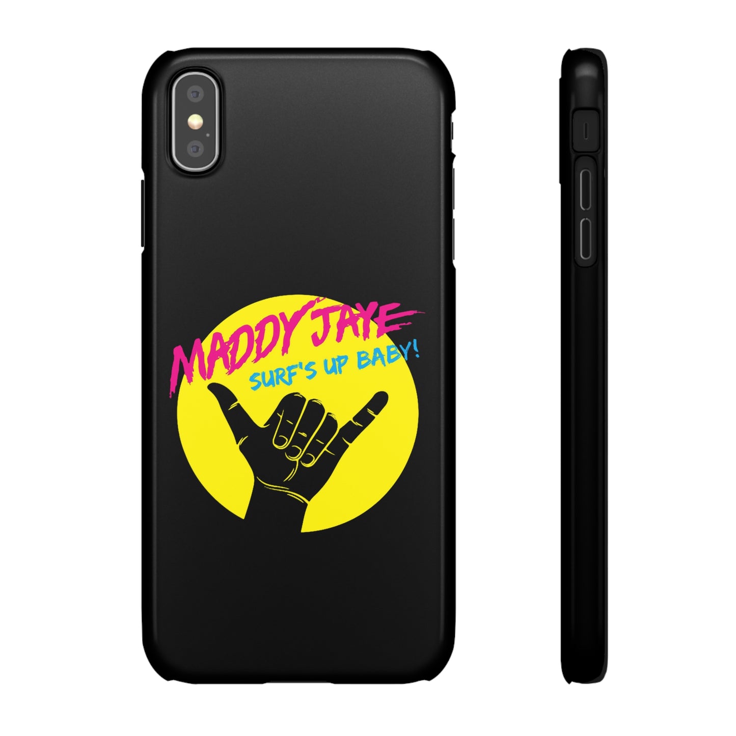 "Surf's Up Baby" Maddy Jaye - Snap Phone Cases