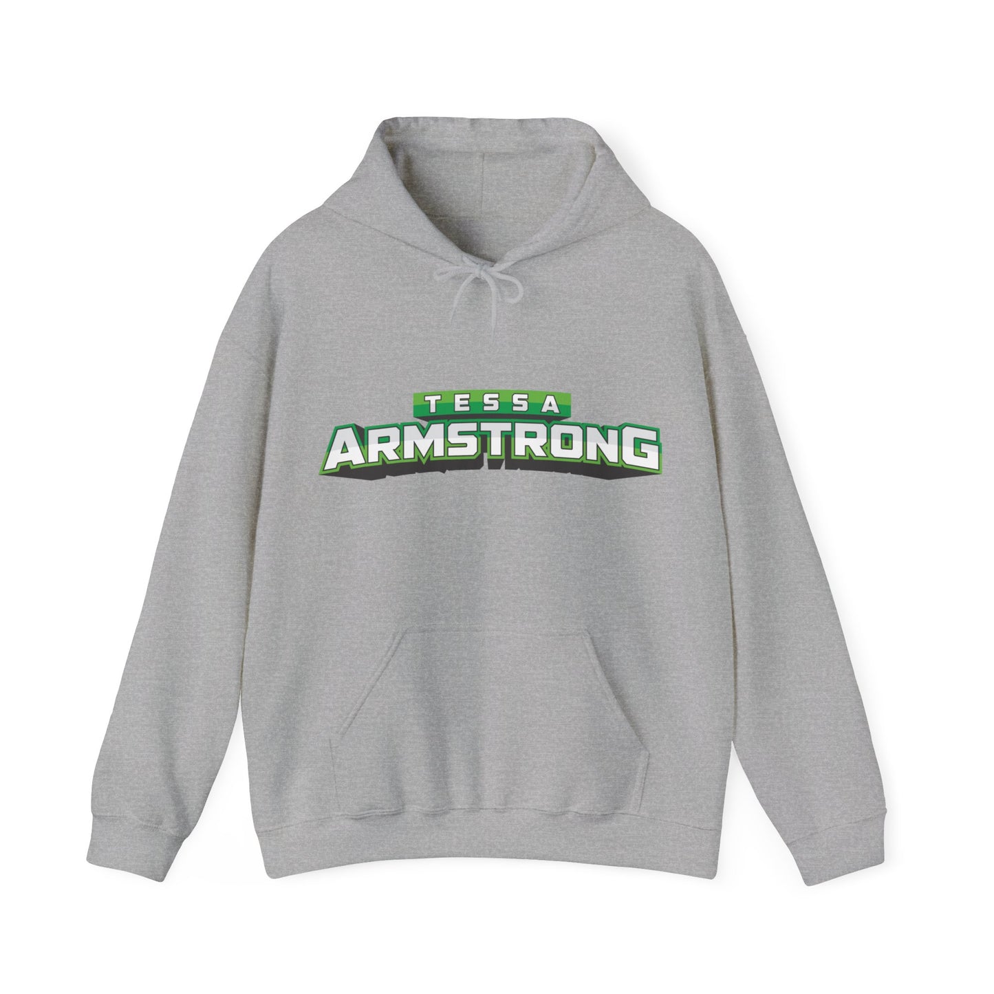 TESSA ARMSTRONG - Double Sided Hooded Sweatshirt