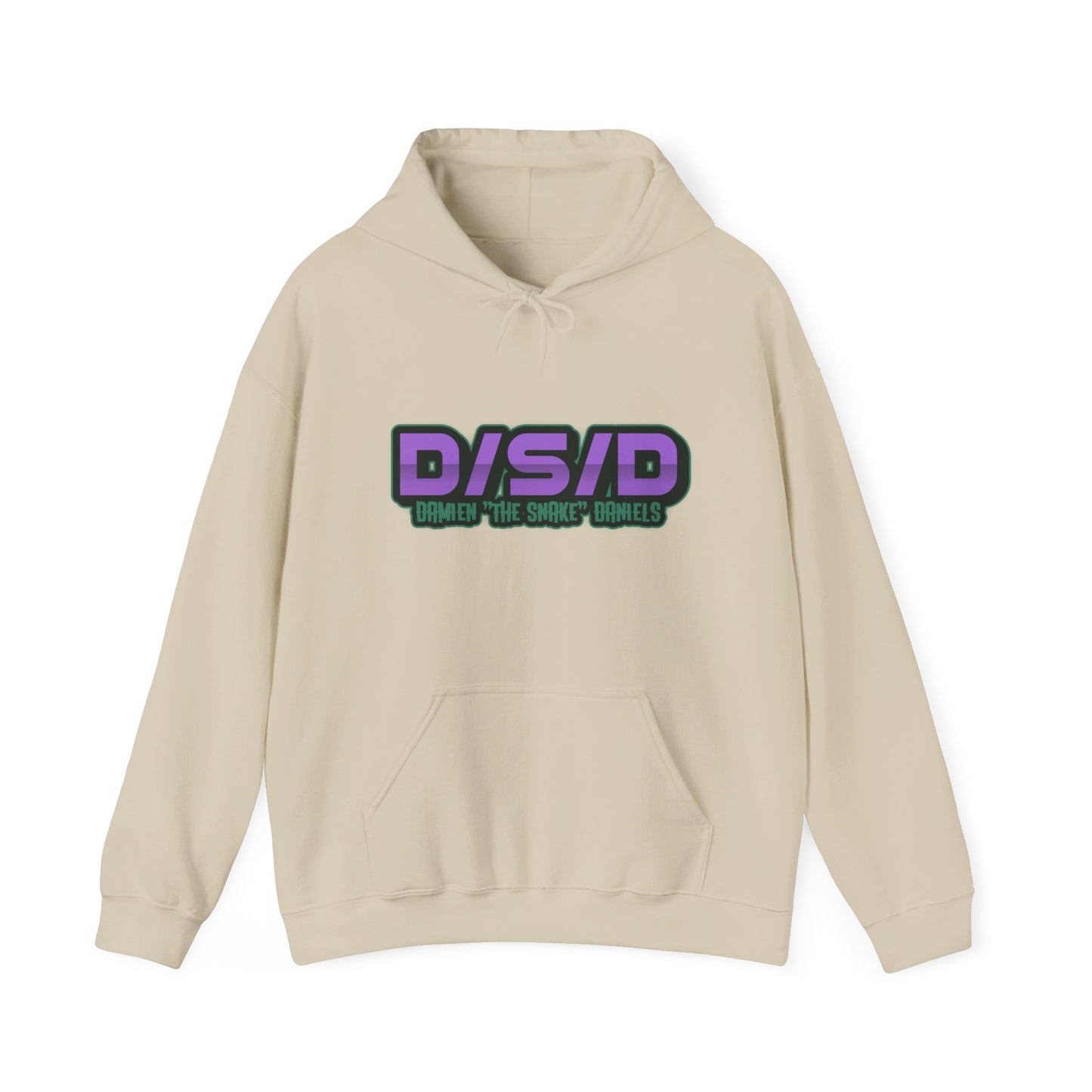 Damien "The Snake" Daniels - Double Sided Hooded Sweatshirt