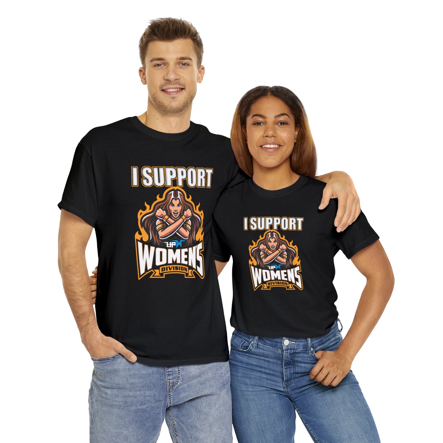 I SUPPORT UPW WOMENS DIVISION PRINTED TEE