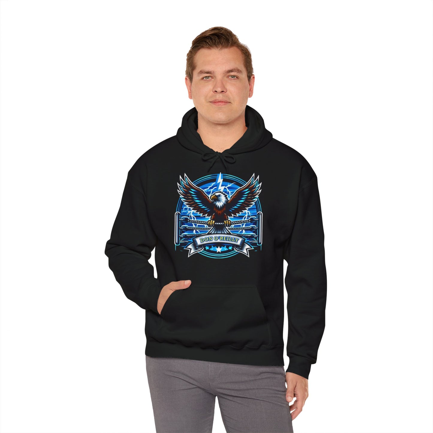 Don O'Reilly - Double Sided Hooded Sweatshirt