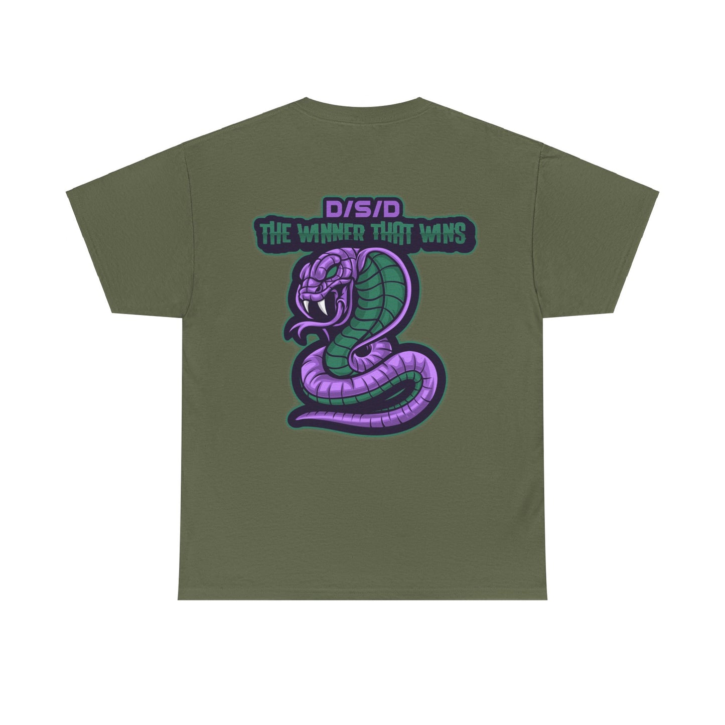 Damien 'The Snake' Daniels Logo - Double Sided Printed Tee