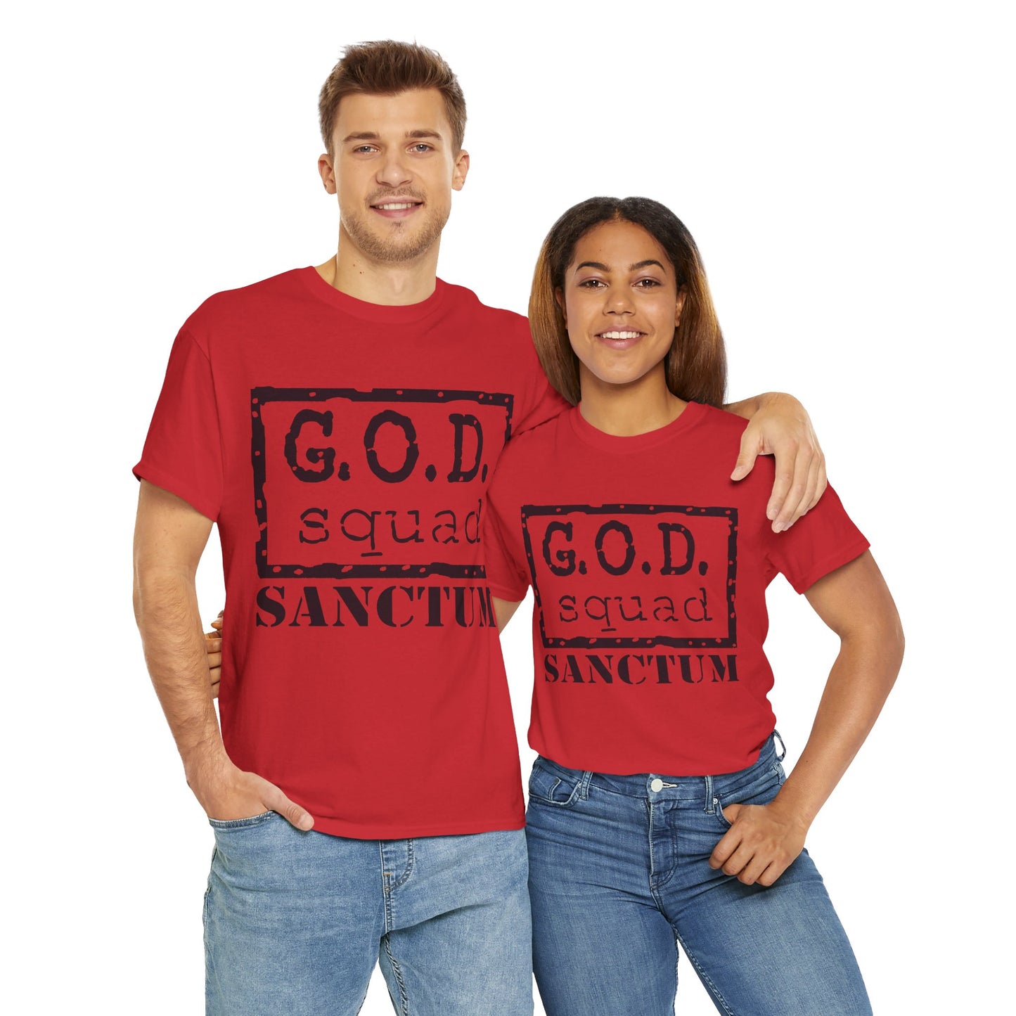 G.O.D SQUAD - SANCTUM OF SALVATION - PRINTED TEE