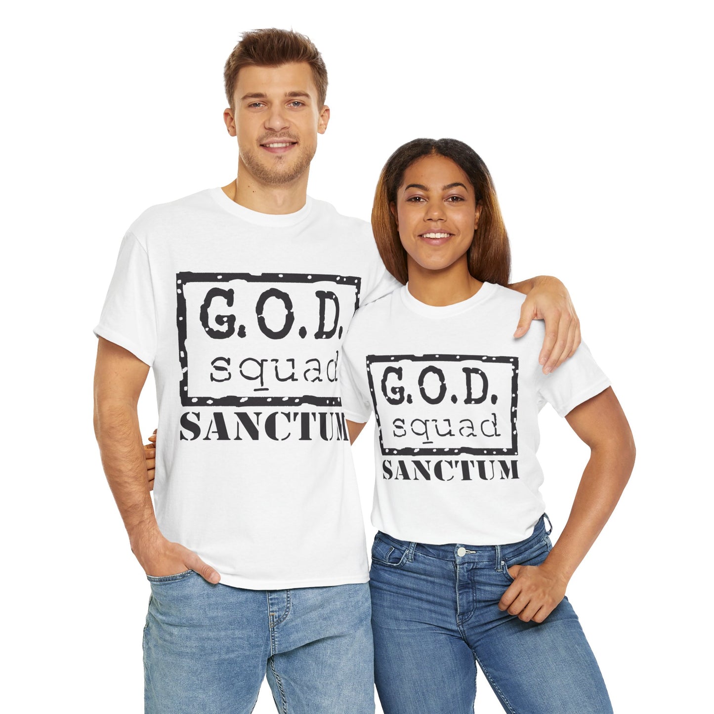 G.O.D SQUAD - SANCTUM OF SALVATION - PRINTED TEE