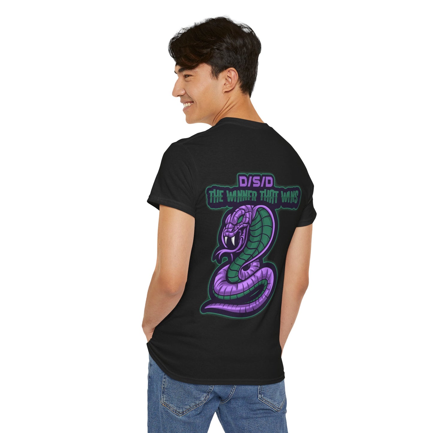 Damien 'The Snake' Daniels Logo - Double Sided Printed Tee