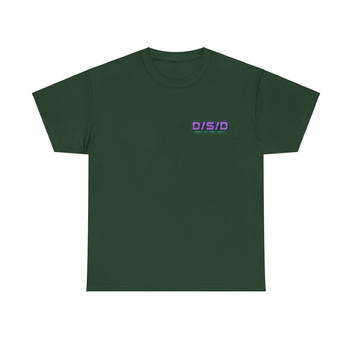 Damien 'The Snake' Daniels Logo - Double Sided Printed Tee