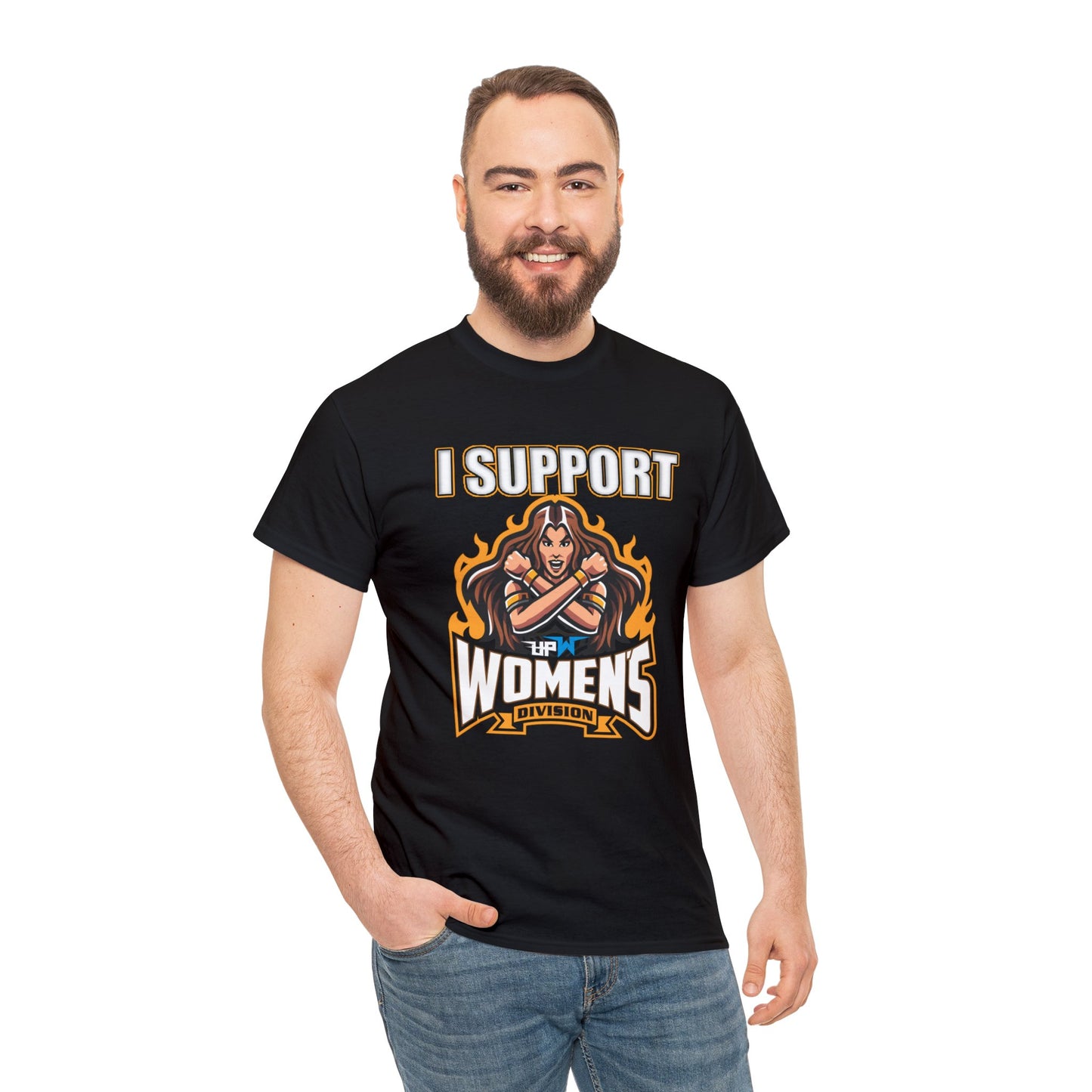 I SUPPORT UPW WOMENS DIVISION PRINTED TEE