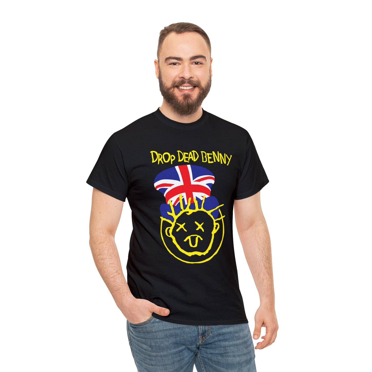 DROP DEAD BENNY - BENNY ENGLISH PRINTED TEE