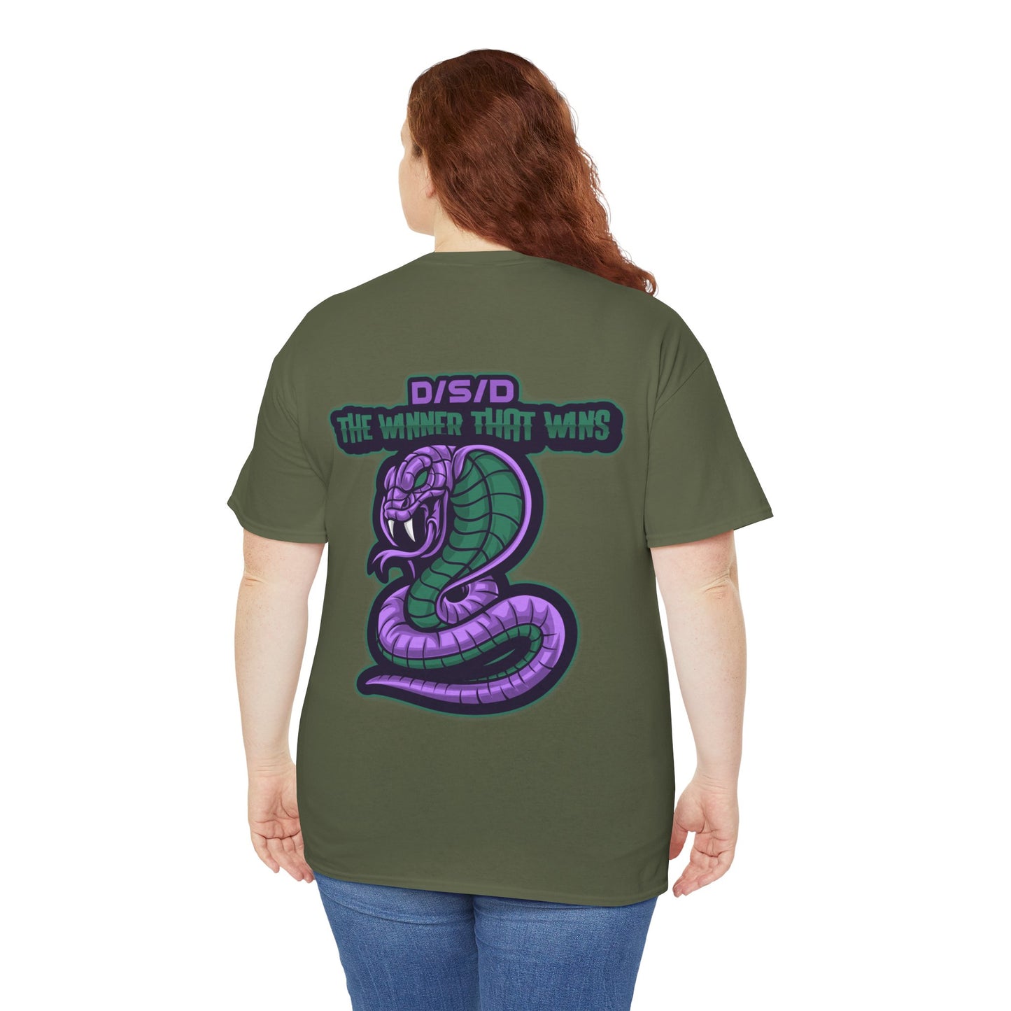 Damien 'The Snake' Daniels Logo - Double Sided Printed Tee