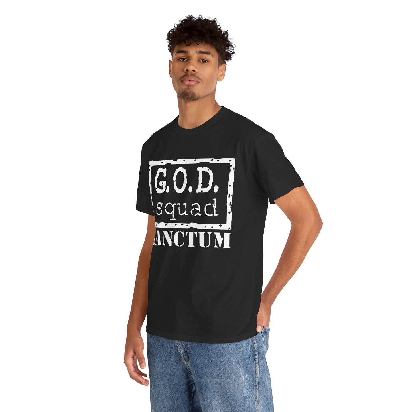 G.O.D SQUAD - SANCTUM OF SALVATION - PRINTED TEE