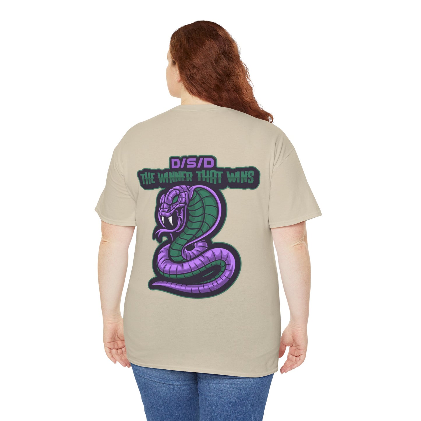 Damien 'The Snake' Daniels Logo - Double Sided Printed Tee